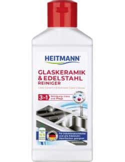Heitmann Glaskeramik und Edelstahl Reiniger 3in1