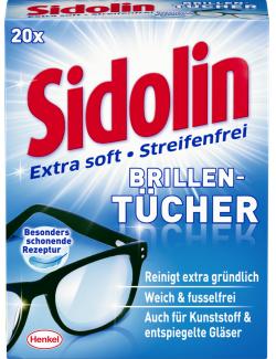 Sidolin Streifenfrei Brillentücher extra soft