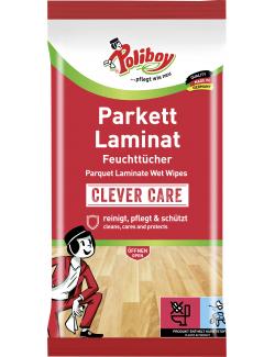 Poliboy Parkett Laminat Feuchttücher Clever Care