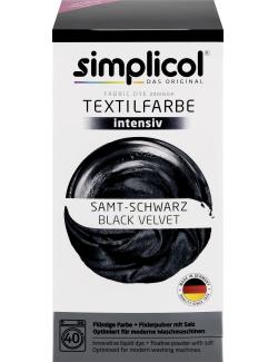 Simplicol Textilfarbe Intensiv Samt-Schwarz