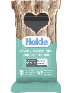 Hakle WC Reinigungstücher zur Desinfektion