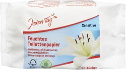 Jeden Tag Feuchtes Toilettenpapier sensitiv