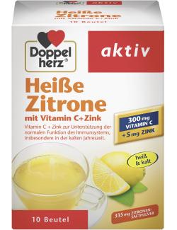 Doppelherz aktiv Heiße Zitrone mit Vitamin C + Zink