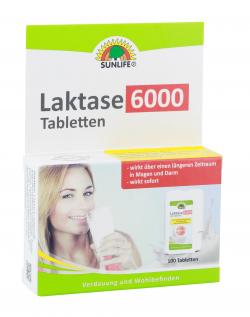 Sunlife Laktase 6000 Tabletten 100 Stück