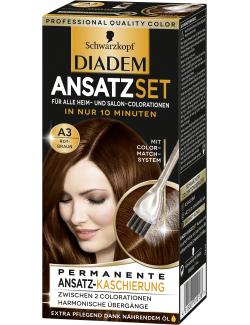 Schwarzkopf Diadem Ansatzset A3 rotbraun