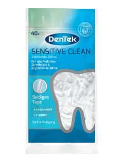 DenTek Sensitive Clean Zahnseide-Sticks fresh mint + Fluorid