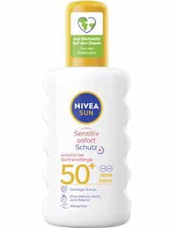 Nivea Sun Sensitiv Sofort Schutz Spray bei Sonnenallergie LSF 50+