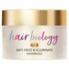 Hair Biology Anti-Frizz & Illuminate Wiederaufbauende Haarmaske