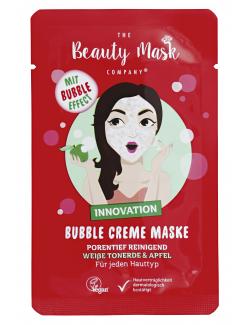 The Beauty Mask Company Bubble Creme Maske Weiße Tonerde & Apfel