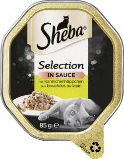 Sheba Selection in Sauce mit Kaninchenhäppchen