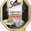 Sheba Selection in Sauce mit Rinderhäppchen