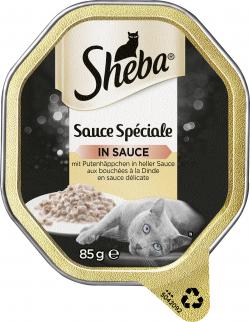 Sheba Sauce Spéciale in Sauce mit Putenhäppchen in heller Sauce