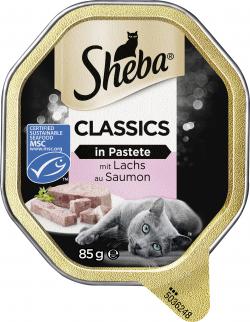 Sheba Classics in Pastete mit Lachs