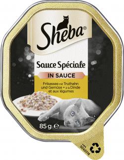 Sheba Sauce Spéciale in Sauce Frikassee mit Truthahn & Gemüse