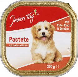 Jeden Tag Hund Pastete mit Pute