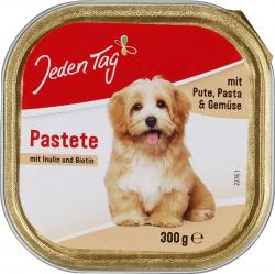 Jeden Tag Hund Pastete mit Pute