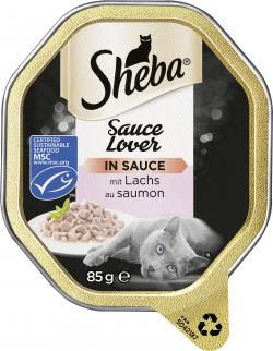 Sheba Sauce Lover in Sauce mit Lachs