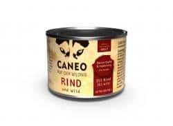 Caneo Ruf der Wildnis Rind und Wild getreidefrei