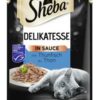 Sheba Delikatesse in Sauce mit Thunfisch
