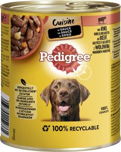 Pedigree Cuisine in Sauce mit Rind