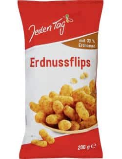 Jeden Tag Erdnussflips