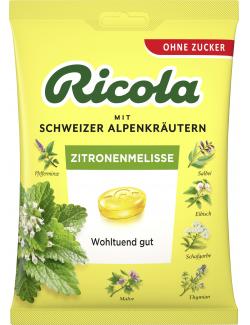 Ricola Zitronenmelisse zuckerfrei