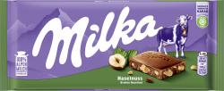 Milka Tafel Haselnuss