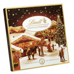 Lindt Weihnachtsmarkt Tisch-Adventskalender