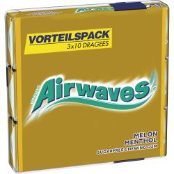 Airwaves Melon Menthol Kaugummi Multipack