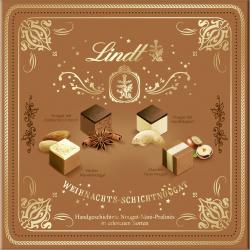 Lindt Weihnachts-Schichtnougat