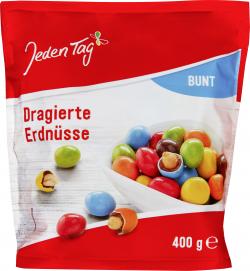 Jeden Tag Dragierte Erdnüsse bunt