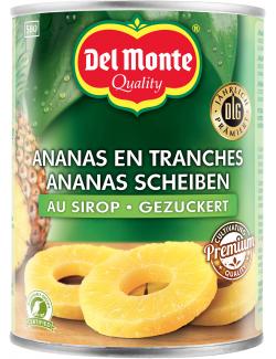 Del Monte Ananas Scheiben gezuckert