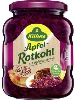 Kühne Apfelrotkohl mit Apfelstückchen