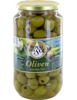 Royal del Sol Grüne Oliven ohne Stein