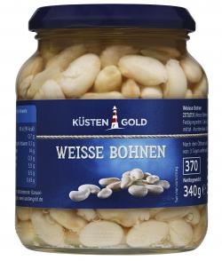 Küstengold Weisse Bohnen