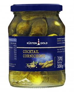 Küstengold Cocktail Cornichons