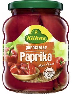 Kühne Paprika geröstet