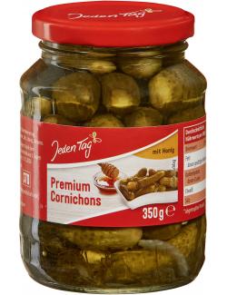 Jeden Tag Premium Cornichons mit Honig