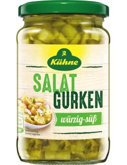 Kühne Salat Gurken Würfel würzig-süß