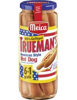 Meica Trueman's American Style Hot Dog 100% Geflügel
