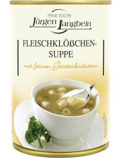 Jürgen Langbein Fleischklößchen-Suppe