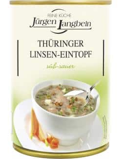 Jürgen Langbein Thüringer Linsensuppe