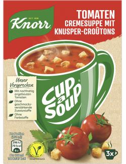 Knorr Cup a Soup Tomatencreme Suppe mit Knusper-Croutons