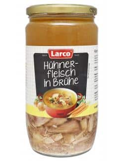 Larco Hühnerfleisch in Brühe