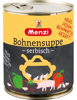 Menzi Bohnensuppe serbisch