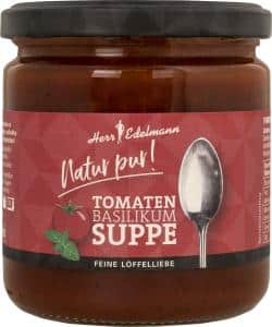 Herr Edelmann Tomaten Basilikum Suppe