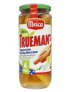 Meica Trueman's vegetarische Hot Dog Würstchen