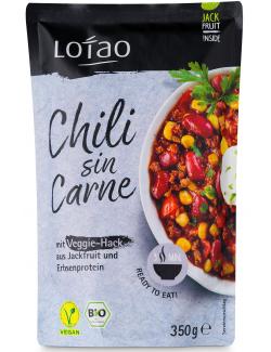 Lotao Bio Chili sin Carne mit Veggie Hack