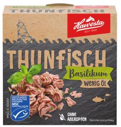 Hawesta Thunfisch Basilikum wenig Öl