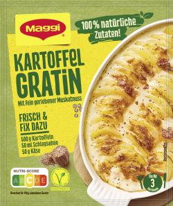 Maggi Fix für Kartoffel Gratin